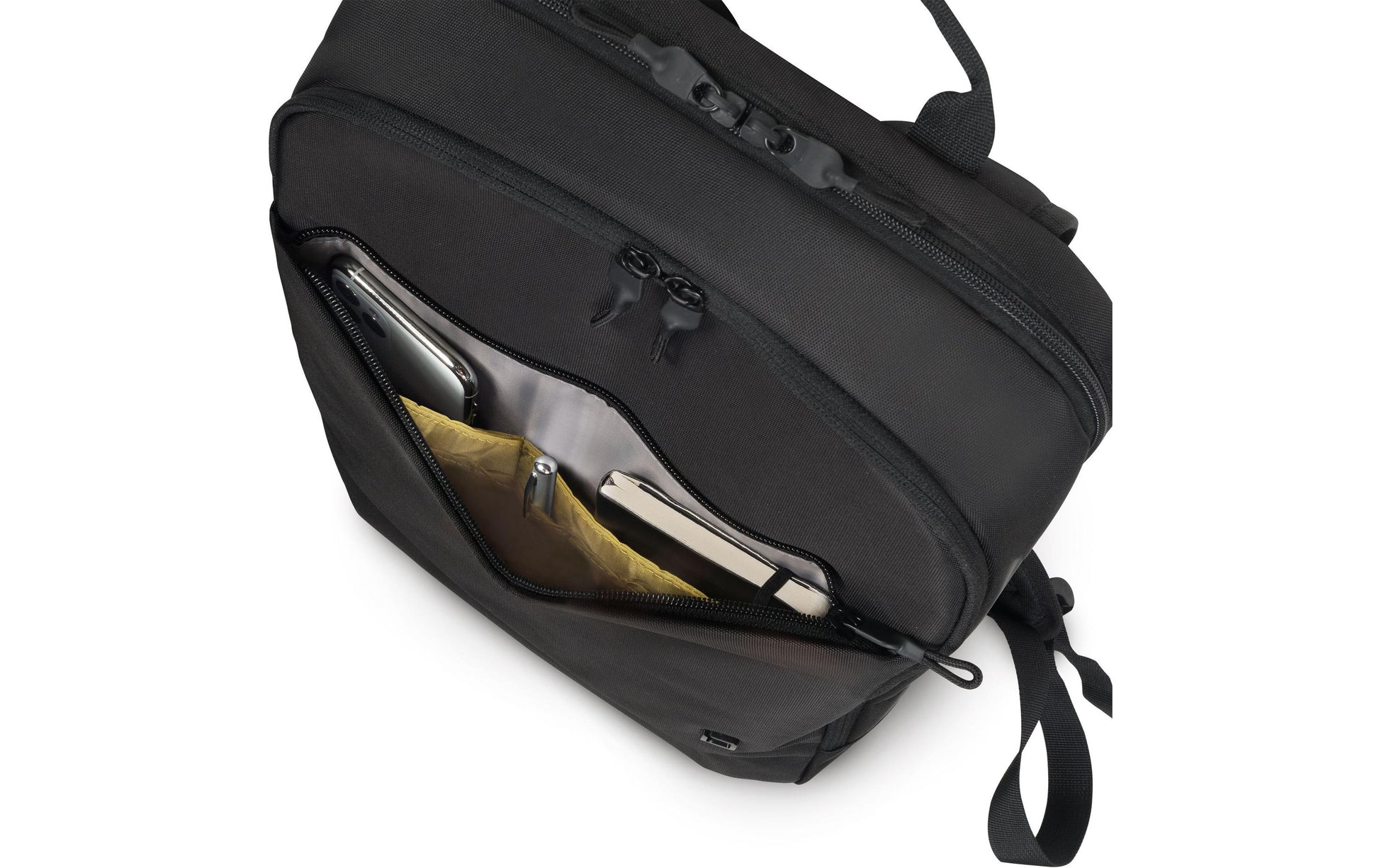 DICOTA Notebook-Rucksack bis 14,1" – Trolley-Haltegurt – Schwarz