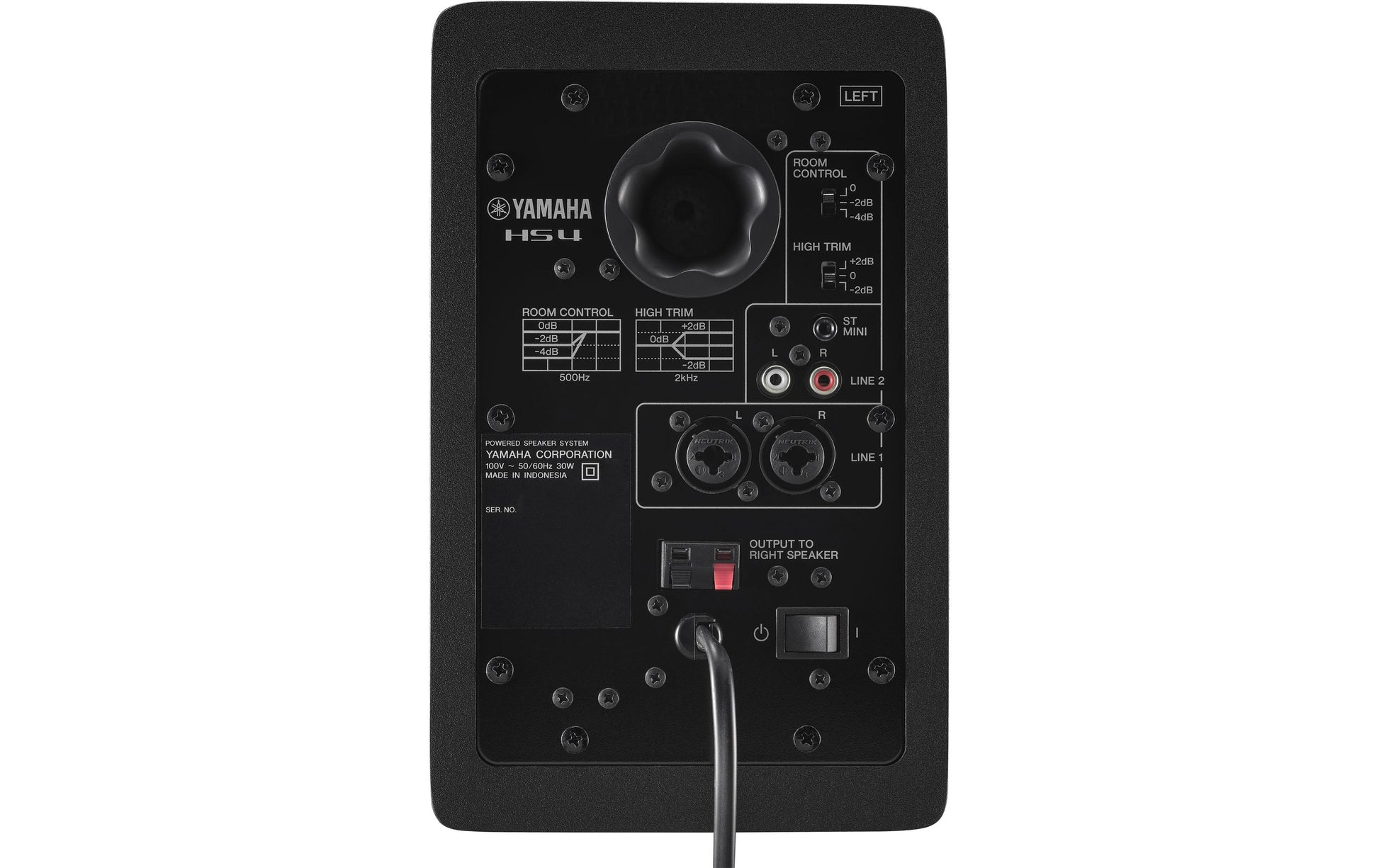Yamaha HS4 – Studio-Monitor (aktiv) – 4,5", 52 W, Nahfeld, Schwarz