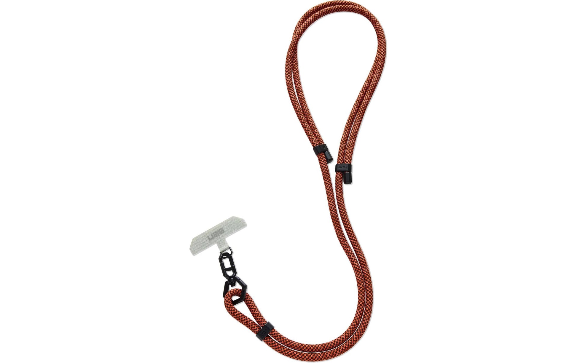 Urban Armor Gear UAG Civilian Crossbody Slim Lanyard – Trageband/Schlaufe – für Universal – 1,6 m – Schwarz/Rost