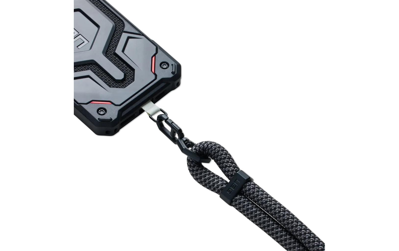 Urban Armor Gear UAG Civilian Crossbody Lanyard – Smartphone-Trageband – 160 mm – Graphit/Schwarz