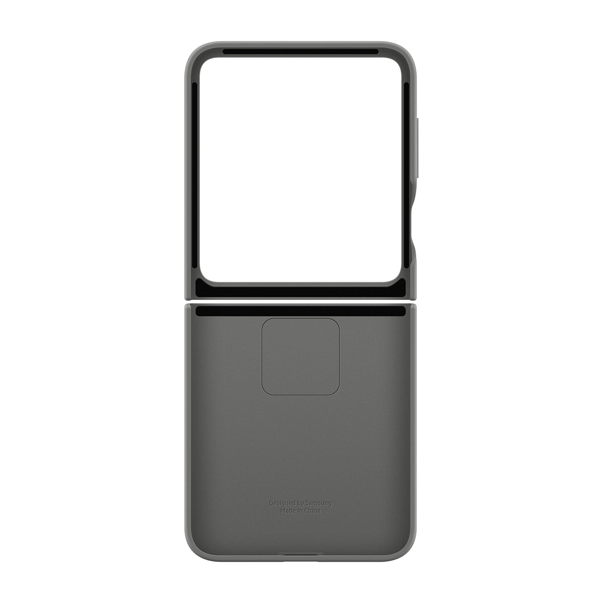 Samsung Backcover – für Samsung Galaxy Z Flip6 – grau – Silikon