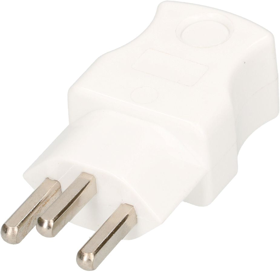 Max Hauri AG Adapterkabel, Eingang T23 (16 A 230 V) – Weiss