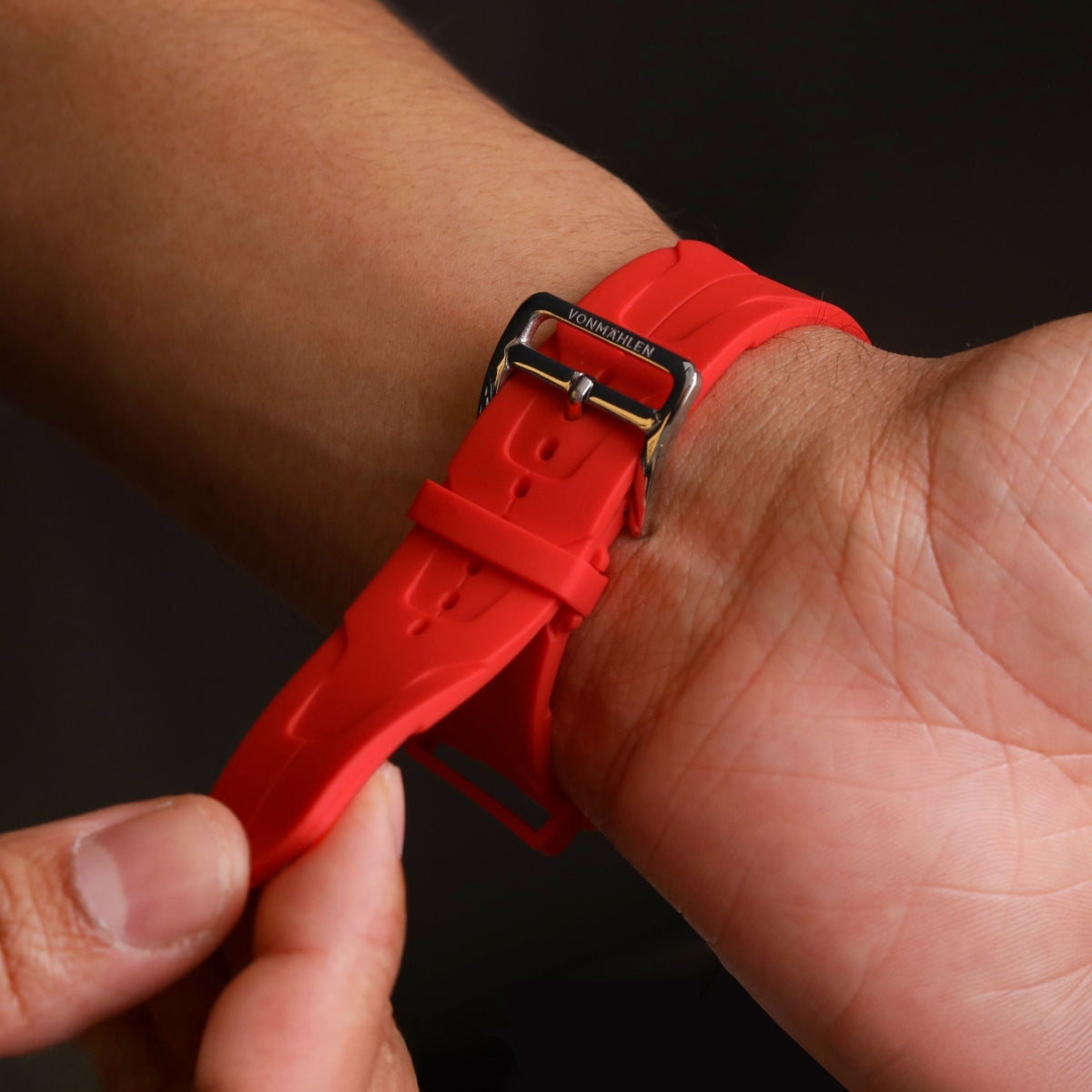 Vonmählen A. R. Exclusive Band Portofino – Rot, für Apple Watch 40/41/42 mm