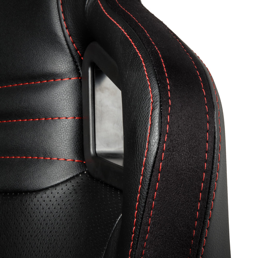 Noblechairs Gamingstuhl Epic – Sitzhöhe 49,5–59,5 cm, 120 kg, Schwarz/Rot