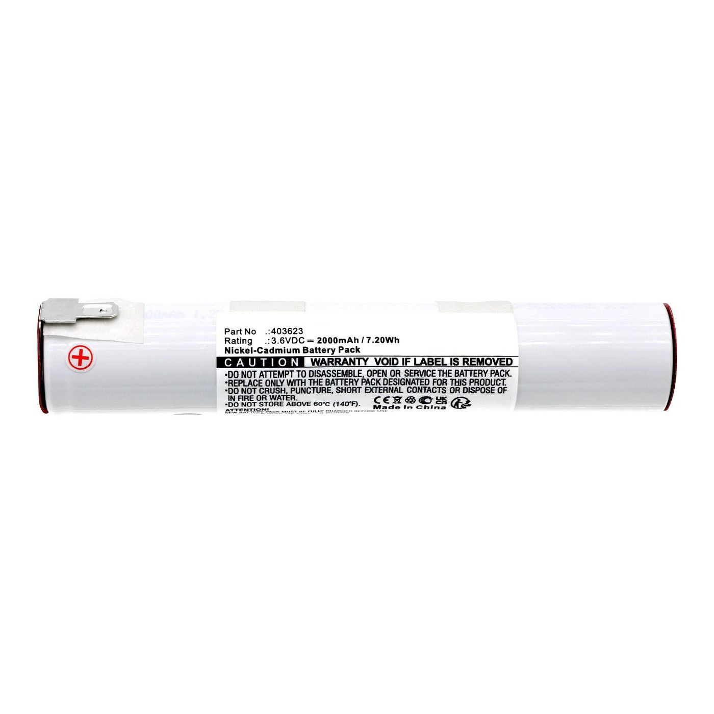 CoreParts Akku 7,2 Wh – für Gorenje MVCE36EB