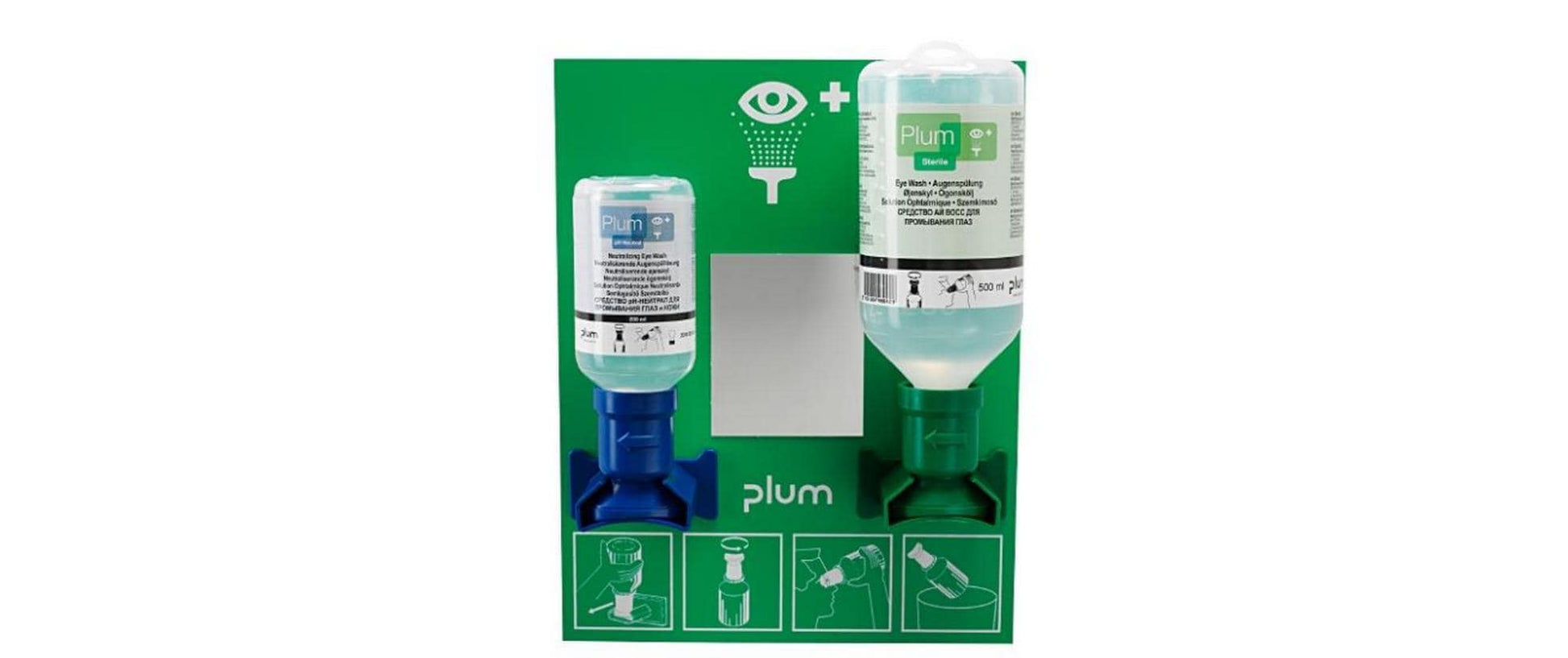 PLUM Augenspüllösung pH-neutral 4,9 % – 500 ml