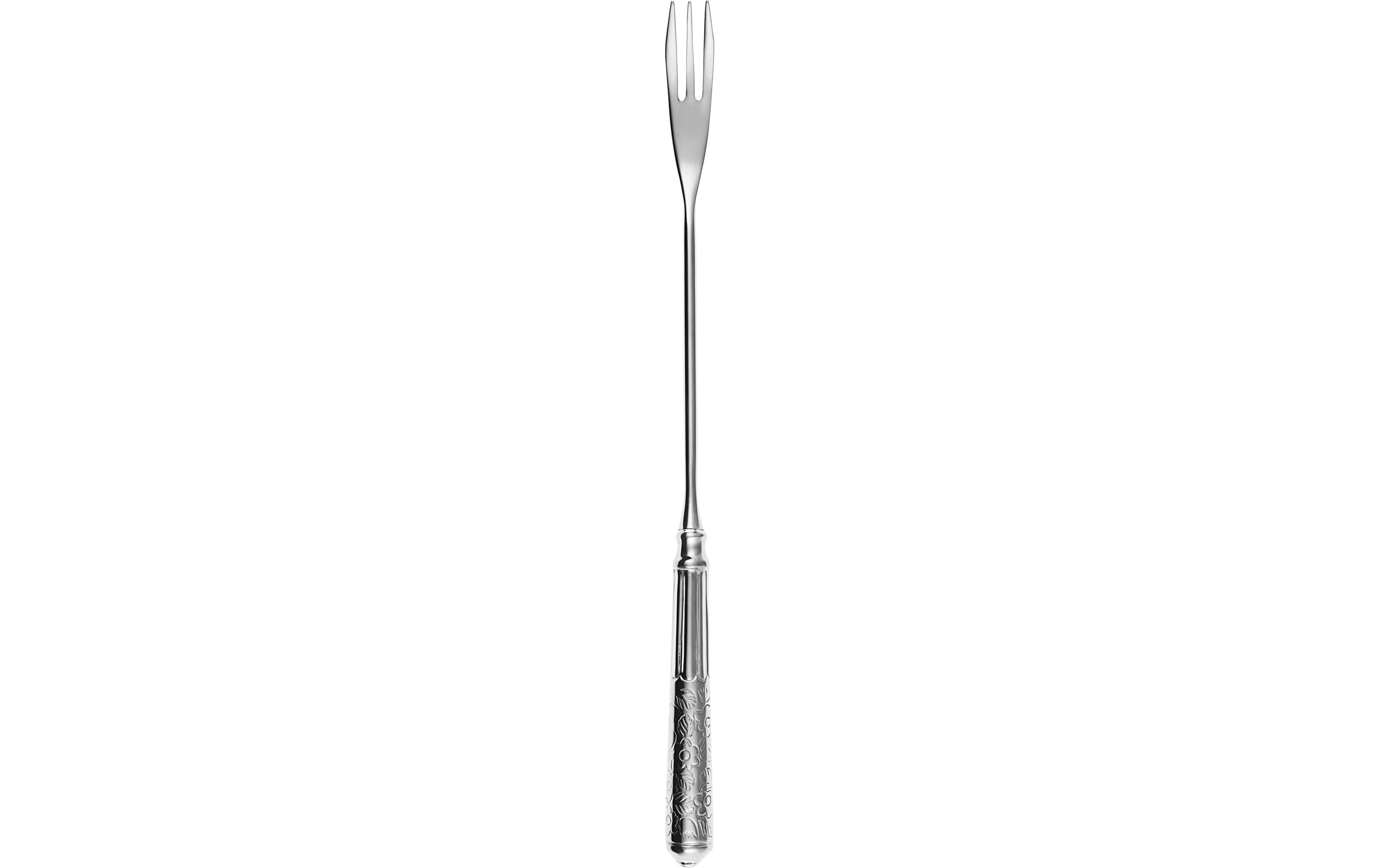 Sola San Remo Elite Fonduegabeln – 26,5 cm, Edelstahl 18/10, Silber, für Käsefondue, spülmaschinenfest