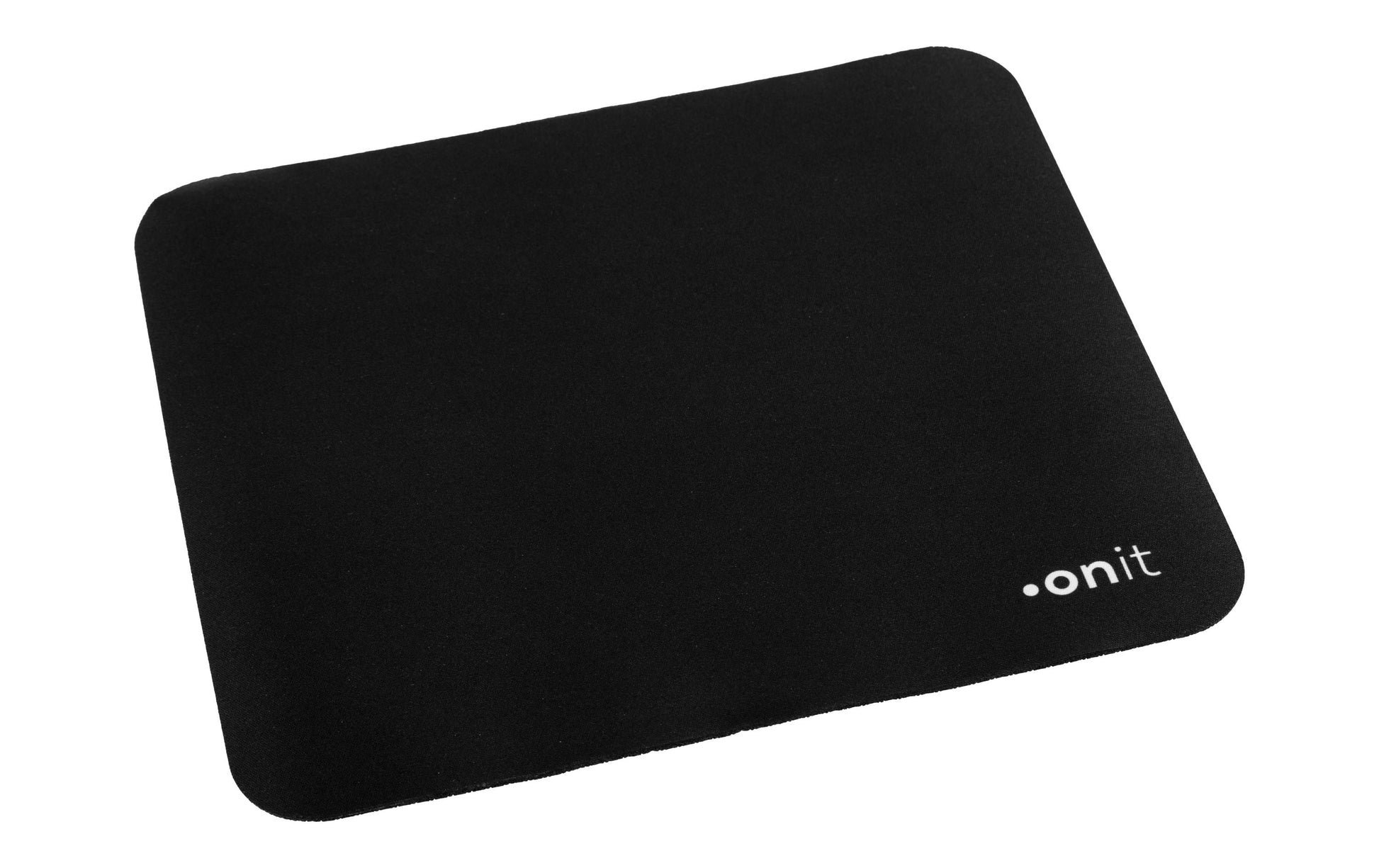 ONIT Starter – Mauspad – 230 × 200 mm, Gummi, Textil, Schwarz, Anti-Rutsch-Basis