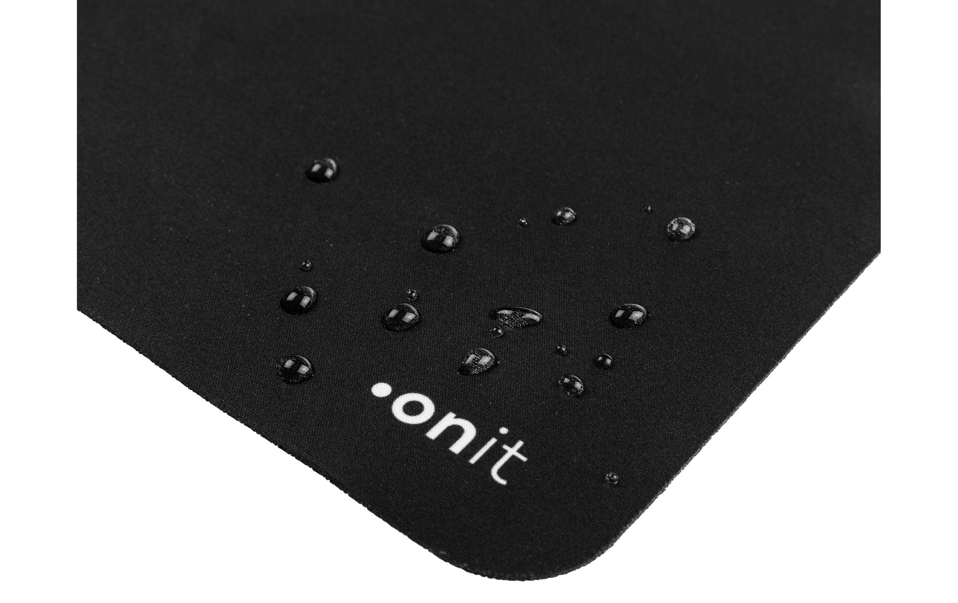 ONIT Starter – Mauspad – 230 × 200 mm, Gummi, Textil, Schwarz, Anti-Rutsch-Basis
