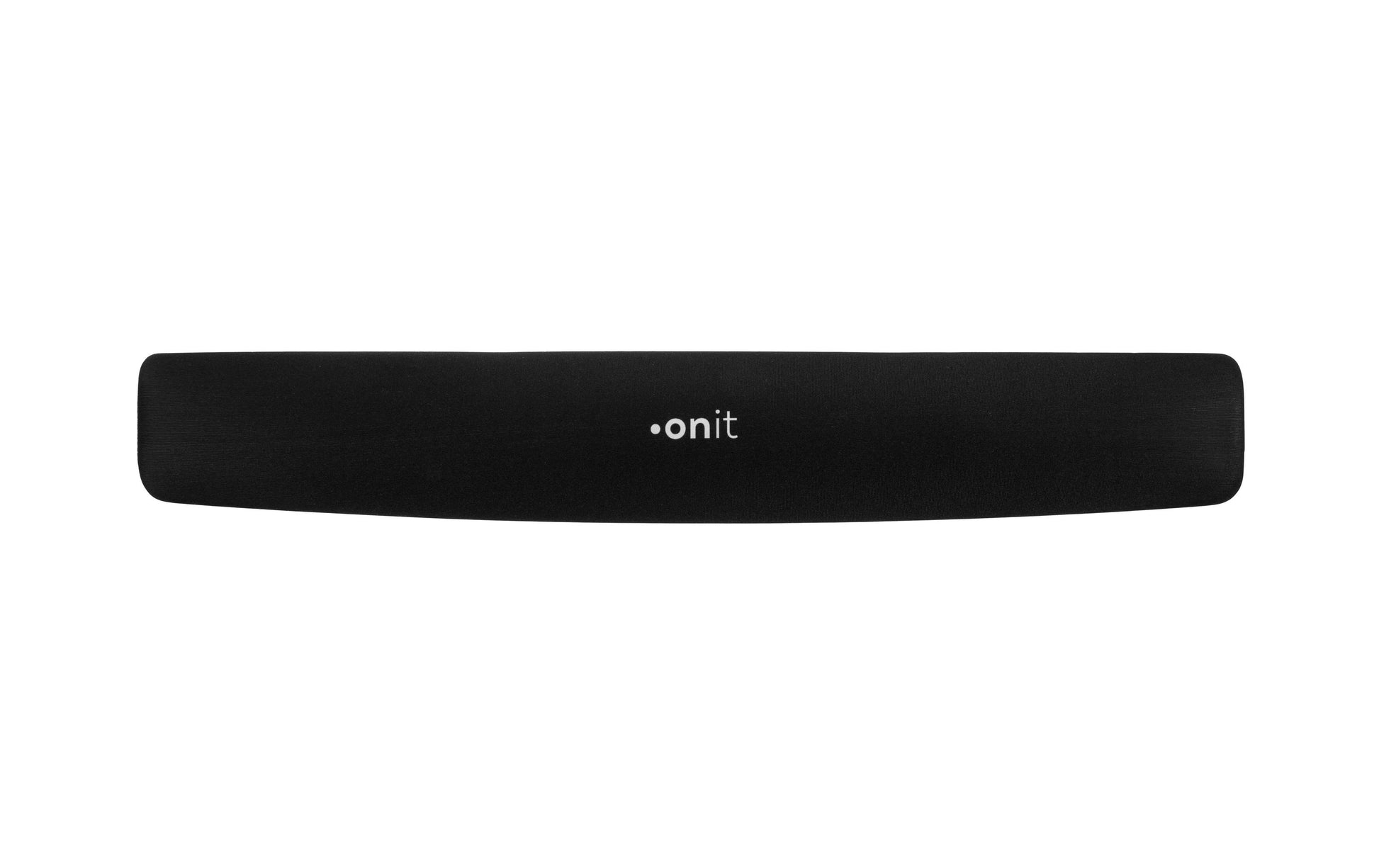 ONIT Handgelenkauflage für Tastatur – Gel – Schwarz – 400 × 60 mm – rutschfest