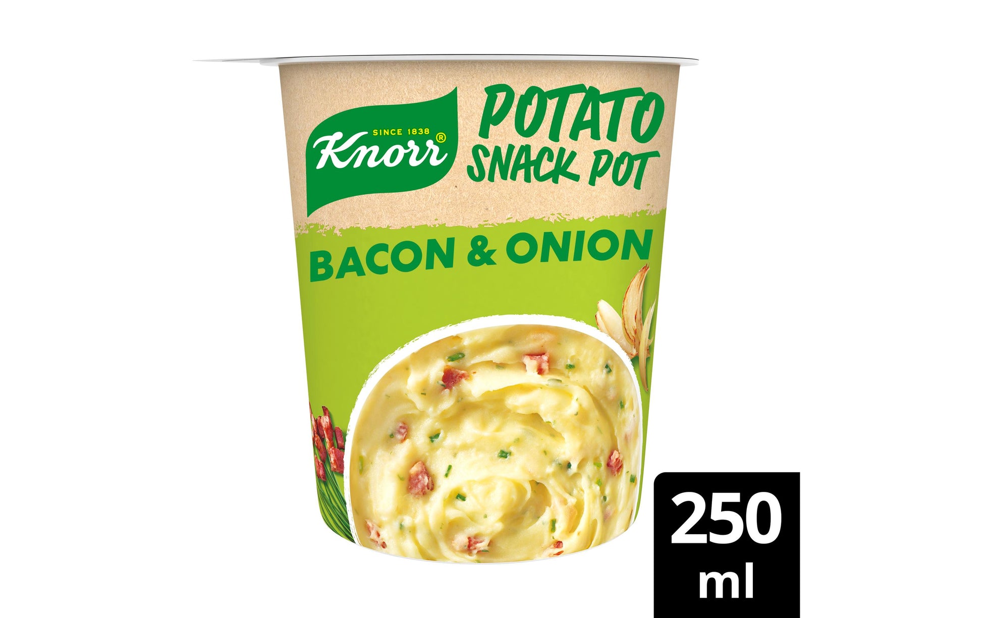 Knorr Kartoffelpüree Speck & Zwiebeln Becher – 51 g