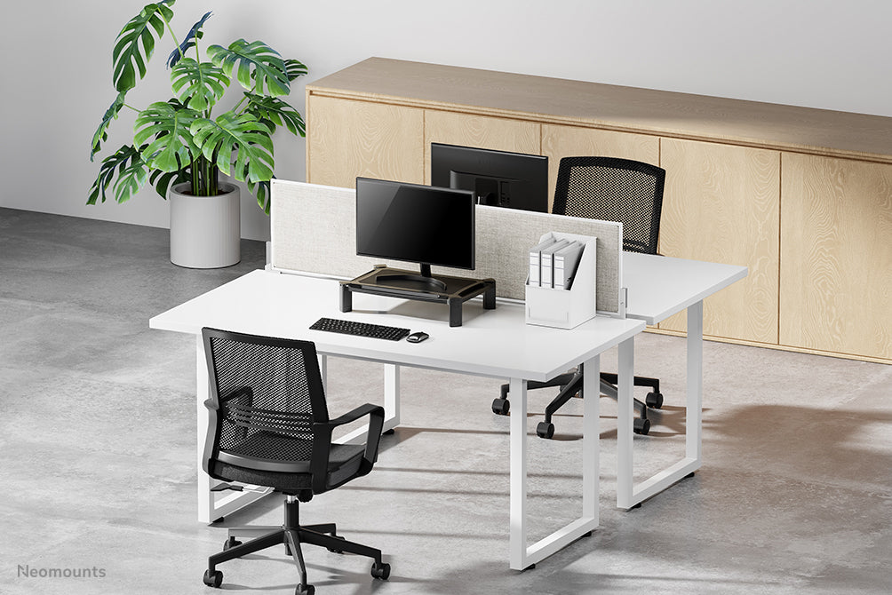 Neomounts NSMONITOR20 – Monitor-Tischständer – freistehend – 1 Monitor – 10–32" – bis 10 kg/Monitor – Schwarz