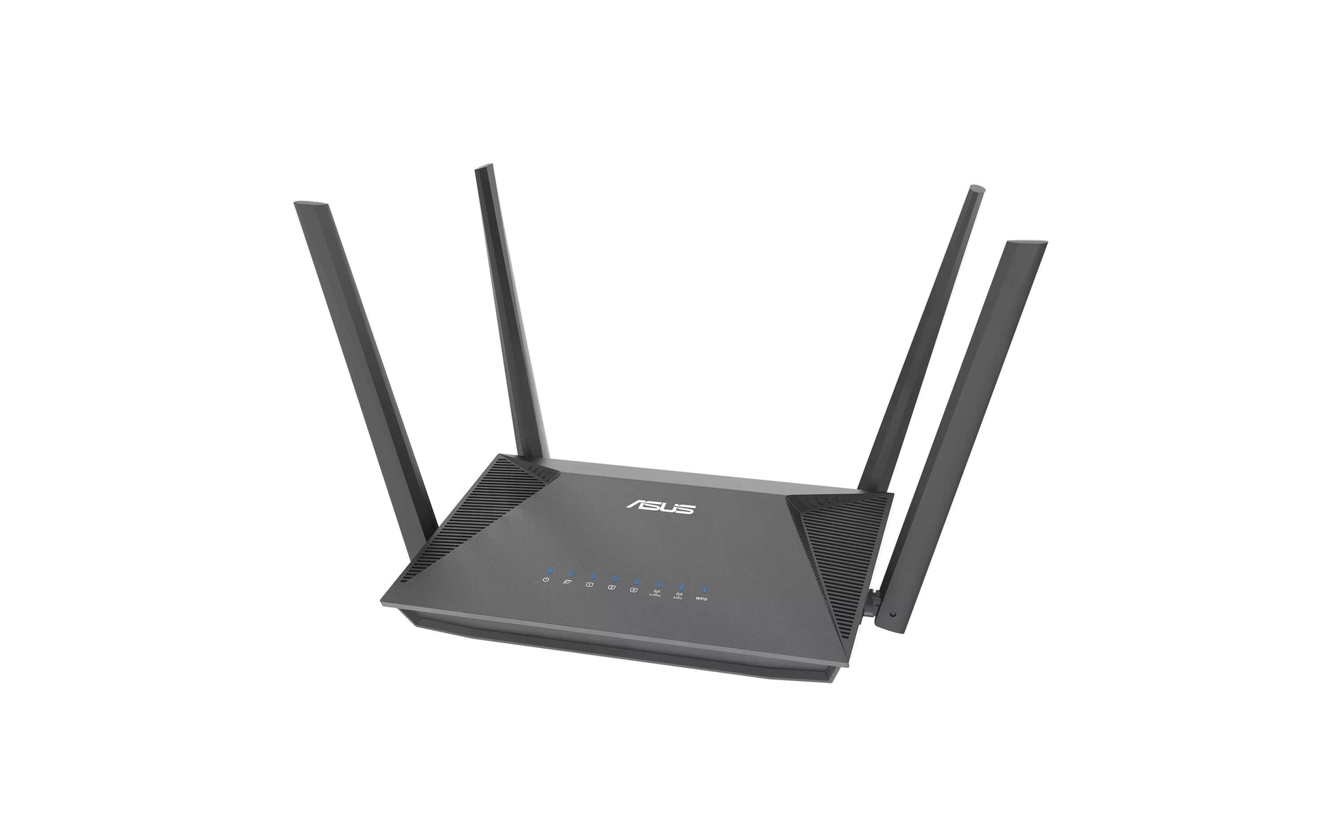 ASUS RT-AX52 – Wi-Fi 6 Router, Dual-Band (2,4/5 GHz), AX1800, 4× GbE, Schwarz