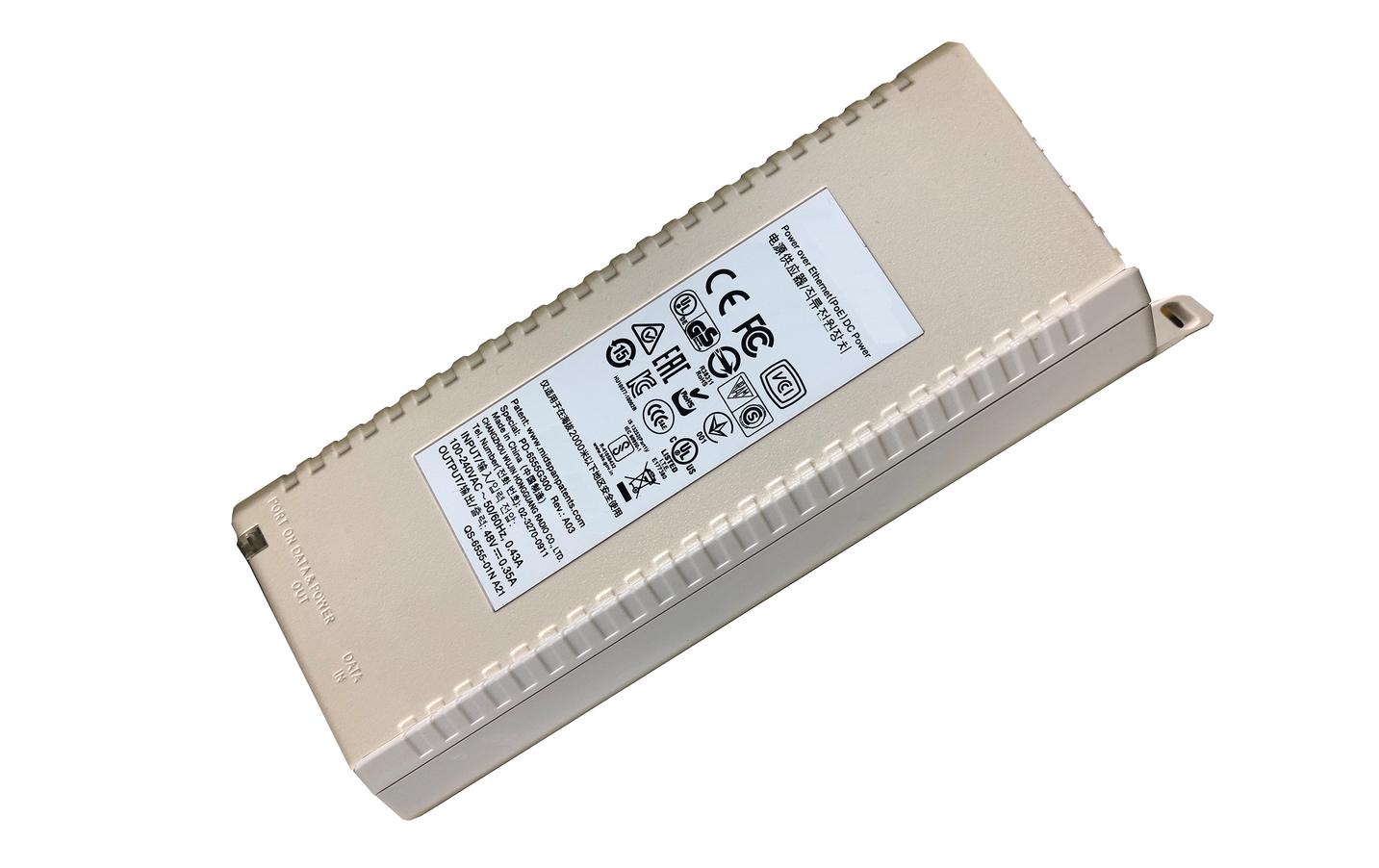 HPE Aruba Instant On PoE Midspan Injector – 30 W, IEEE 802.3at – 100–240 V – für Geräte mit IEEE 802.3at