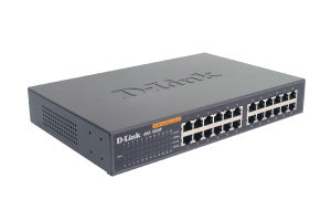 D-Link DES-1024D – Unmanaged Fast Ethernet Switch – 24× 10/100, Desktop