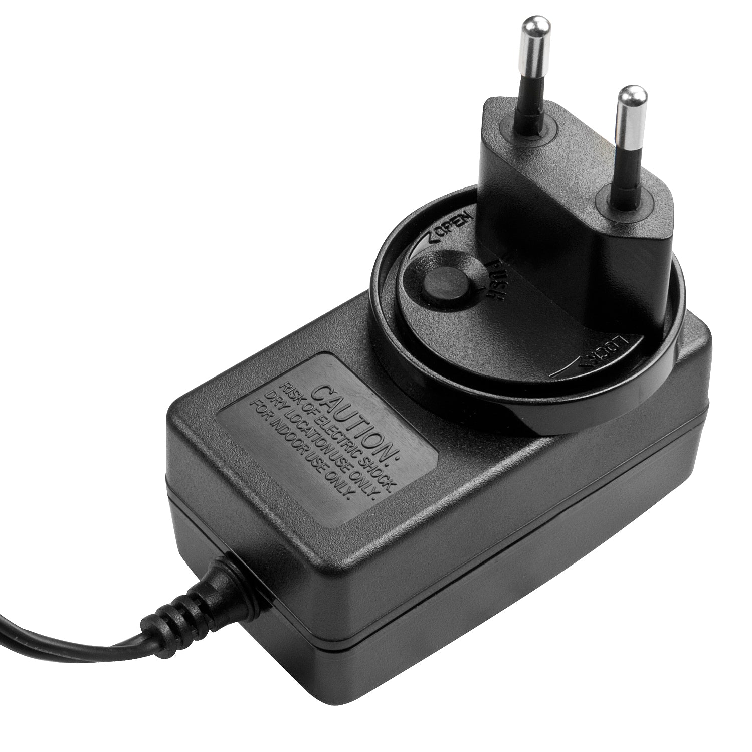 Lindy 73813 Geräte-Netzteil 15 W – 5 V/3 A, 5,5/2,5 mm Stecker, 100–240 V 50/60 Hz – 1,5 m Kabel – Schwarz