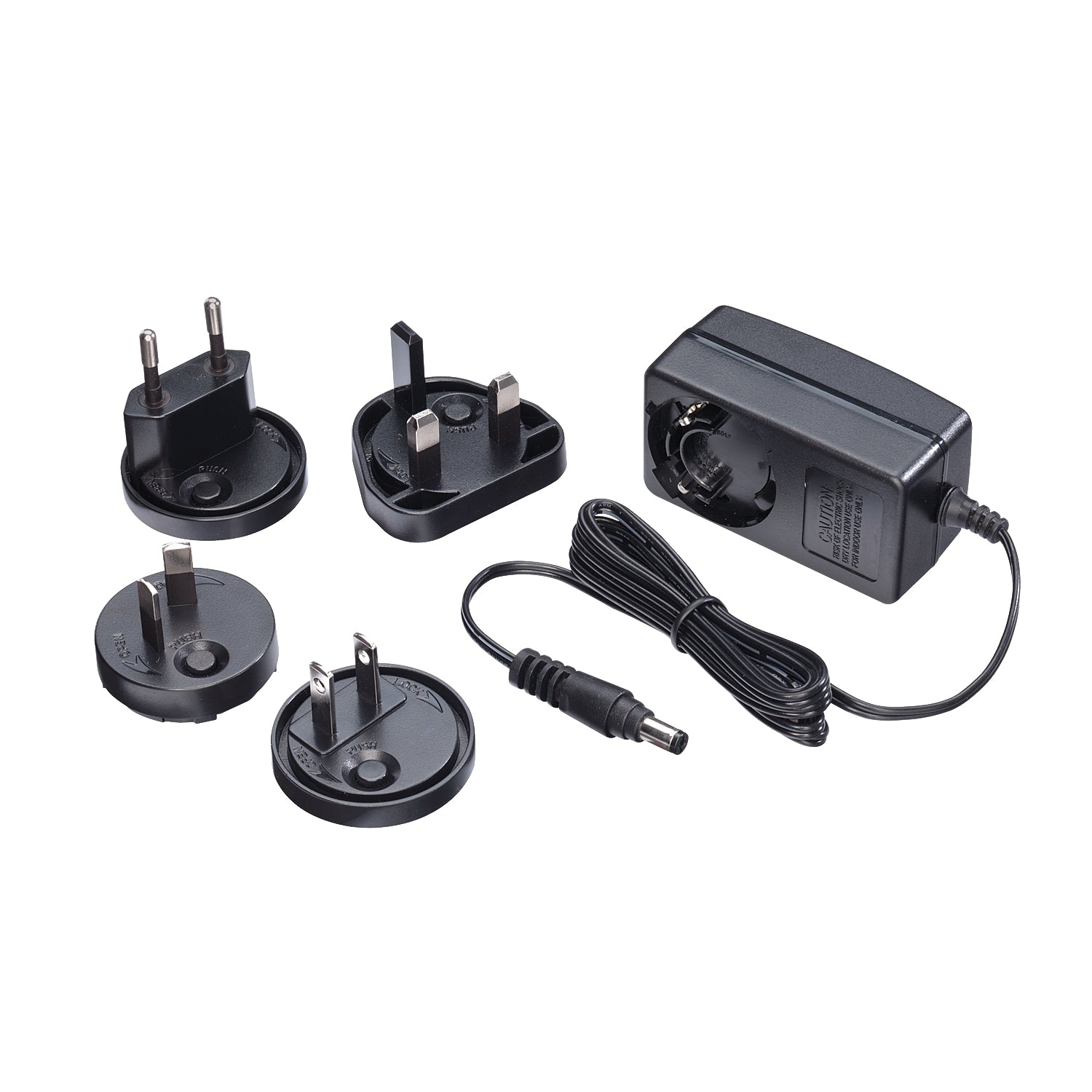 Lindy MC Switching AC-Adapter 12 V 15 W – 1,25 A, Stecker 2,5/2,1 mm – Schwarz, 1,5 m Kabel