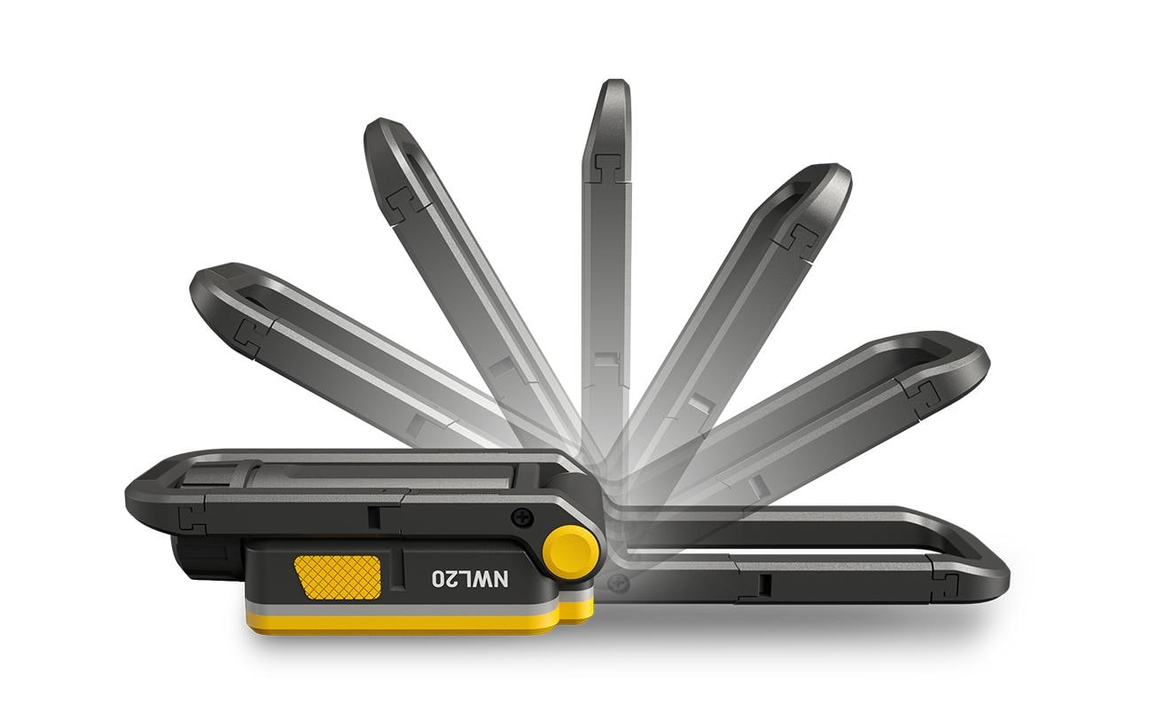 Nitecore Arbeitsleuchte NWL20 – 600 lm, Akku 5000 mAh, 93 m Leuchtweite, Max. Laufzeit 78 h, IPX5