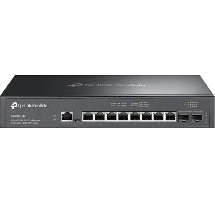 TP-Link SG3210X-M2 – Managed Switch – 8×2.5G, 2×SFP+, L2+, 1U