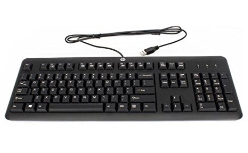 HP 672647-DH3 – Tastatur – Mechanisch – Kabelgebunden (USB) – QWERTY (Nordisch) – Schwarz