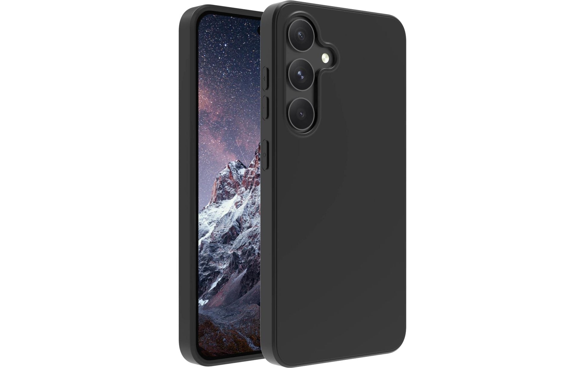 dbramante1928 Backcover – für Samsung Galaxy S24, Recycling-Kunststoff, schwarz, schlagfest, kratzresistent
