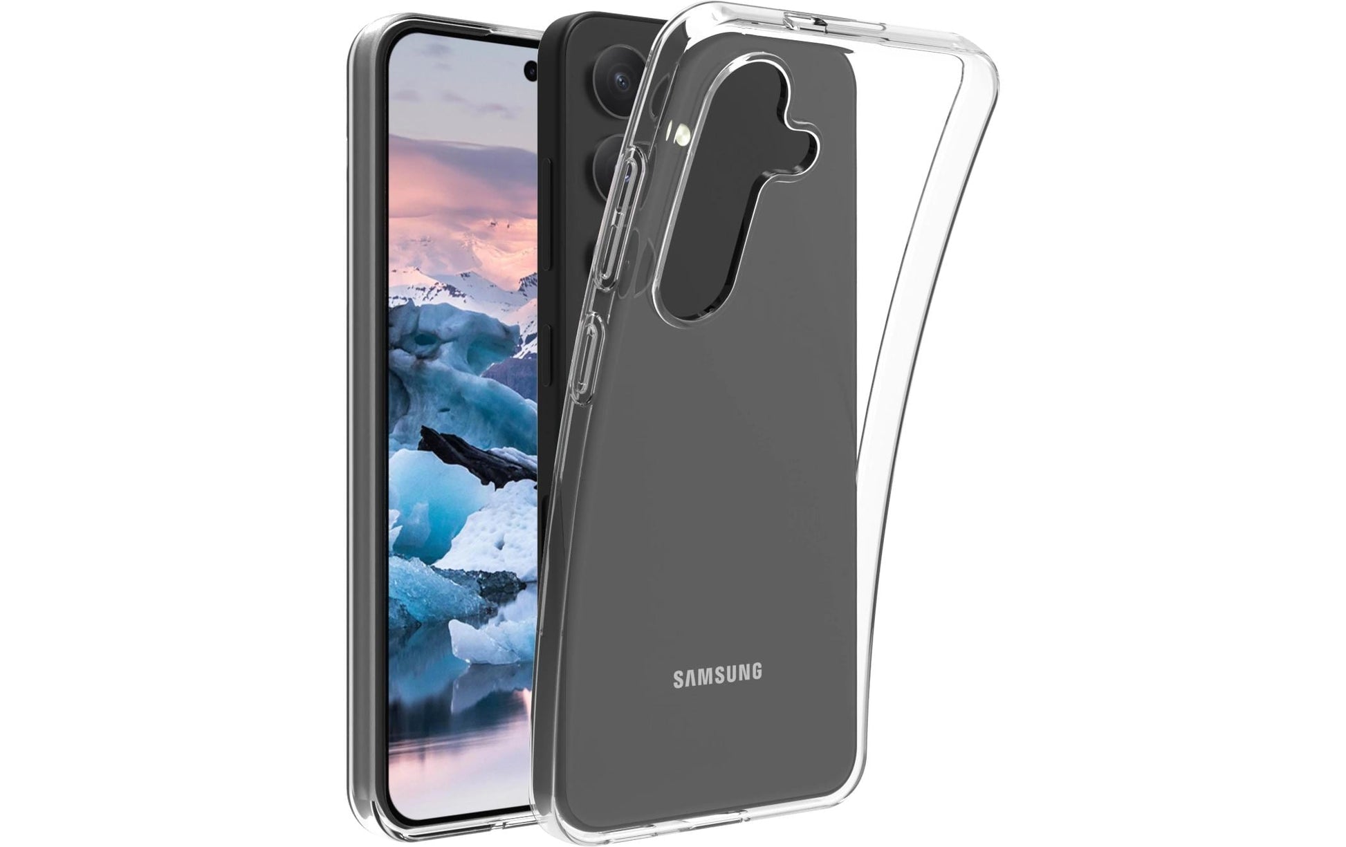 dbramante1928 Greenland Backcover – für Samsung Galaxy S24+, Transparent, schlagfest, kratzresistent