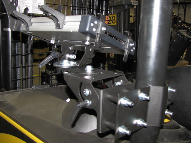 Gamber-Johnson 7160-0561 – Rohrklemme für 2" und 3" Rohre, Stahl, Schwarz