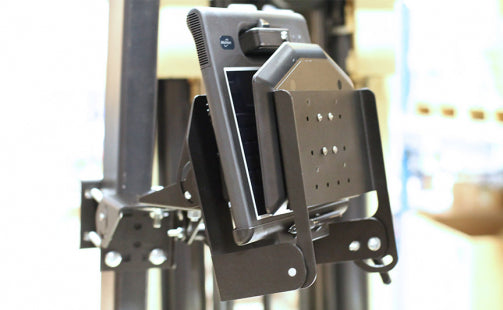 Gamber-Johnson Tablet-Rahmen – für VESA 75×75 – Aluminium/Stahl – Schwarz