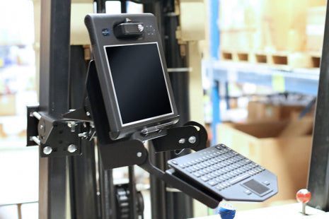 Gamber-Johnson Tablet-Rahmen – für VESA 75×75 – Aluminium/Stahl – Schwarz