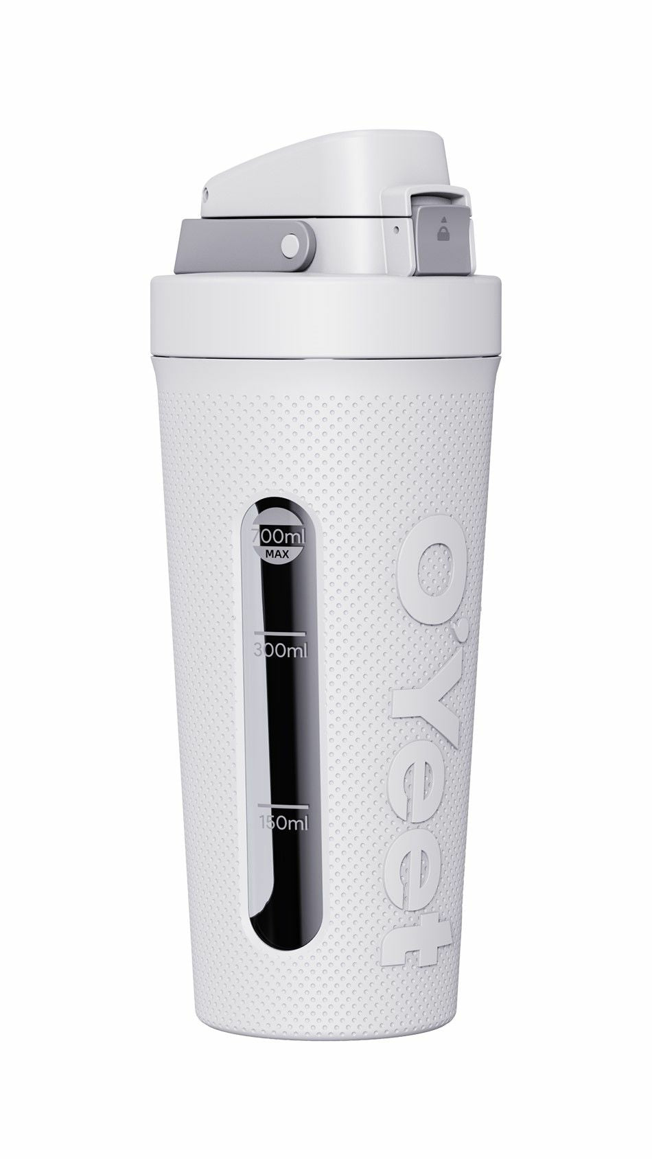 OYeet S2 Shaker 700 ml – Kunststoff, Druckknopfdeckel, auslaufsicher