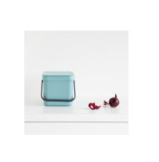 Brabantia Komposteimer Sort & Go – 6 l – Kunststoff, rechteckig – Mint