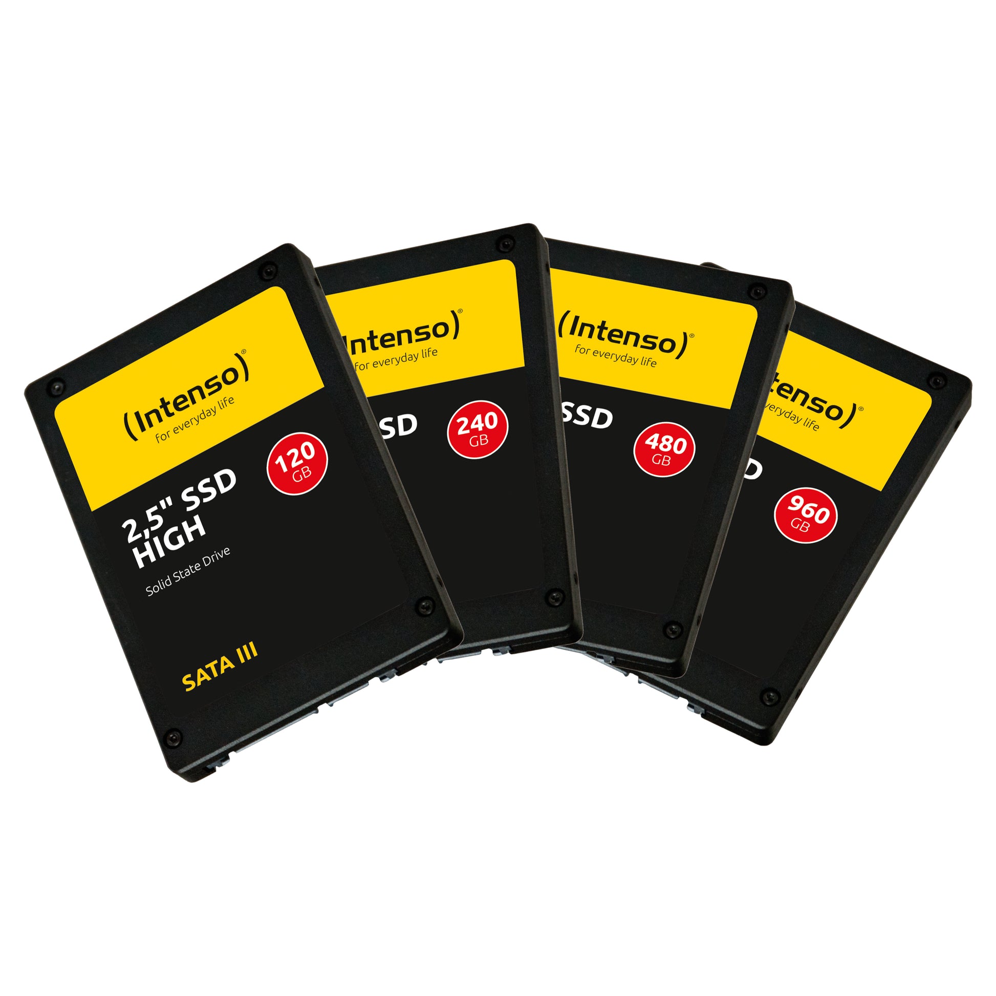 Intenso High – 960 GB 2,5" SATA III SSD – 520/480 MB/s