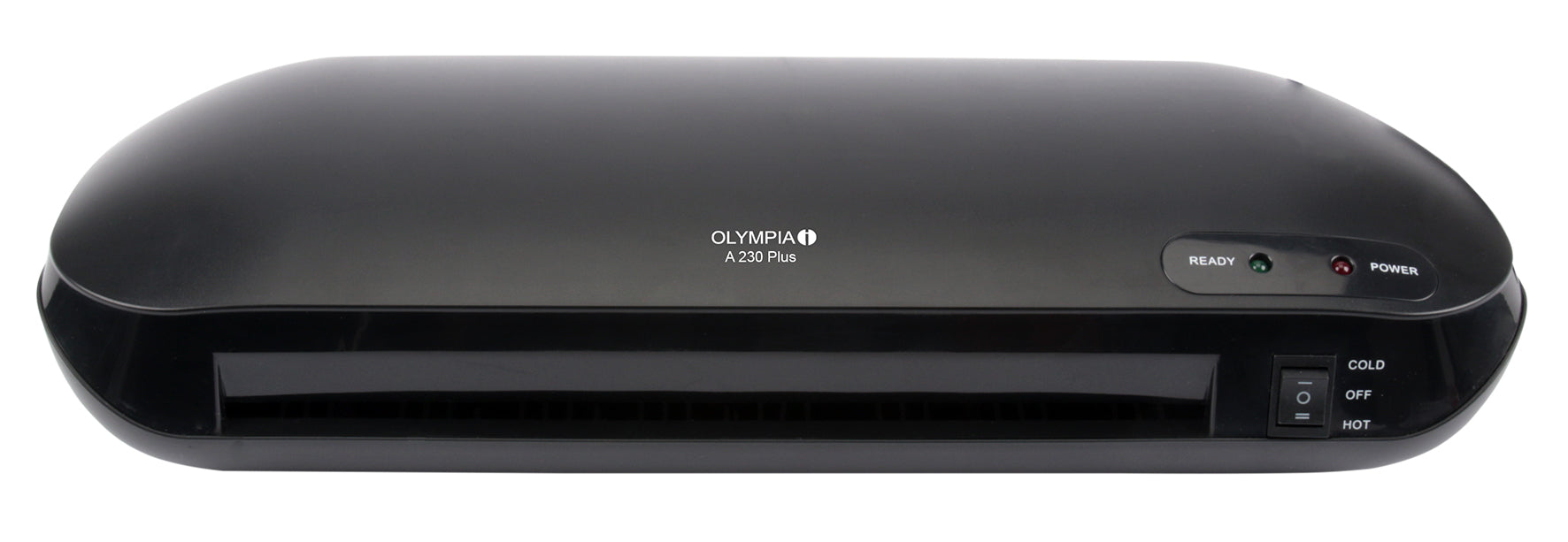 Olympia A230 Plus Laminiergerät A4 – Kalt-/Heisslaminator, bis 125 µm, 2 Rollen, 400 mm/min, schwarz