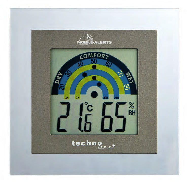 Technoline Mobile Alerts MA 10230 – Sensor – Temperatur & Luftfeuchte, −9,9–59,9 °C, Indoor