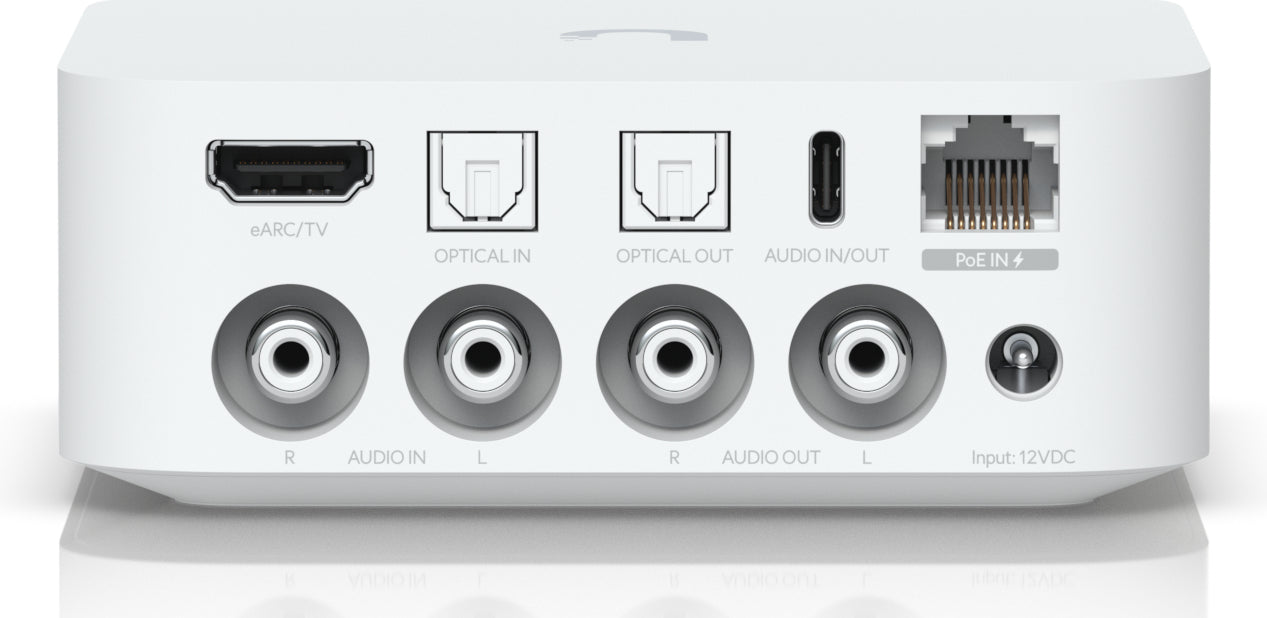Ubiquiti Netzwerk-Streamer, LAN/WLAN, AirPlay, Spotify – Weiss
