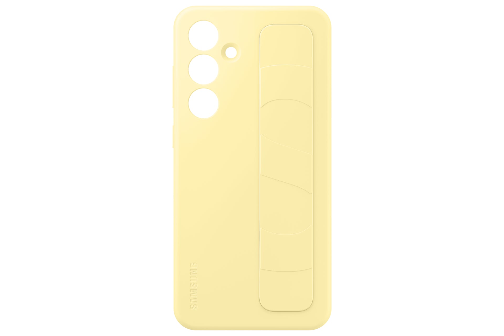 Samsung Backcover – für Galaxy S24 FE – gelb – Silikon
