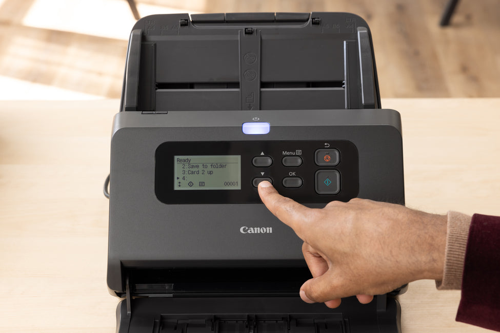Canon imageFORMULA DR-M260 – Dokumentenscanner, A4, Duplex, 60 ppm, 600 dpi, ADF 80 Blatt, USB, für Windows