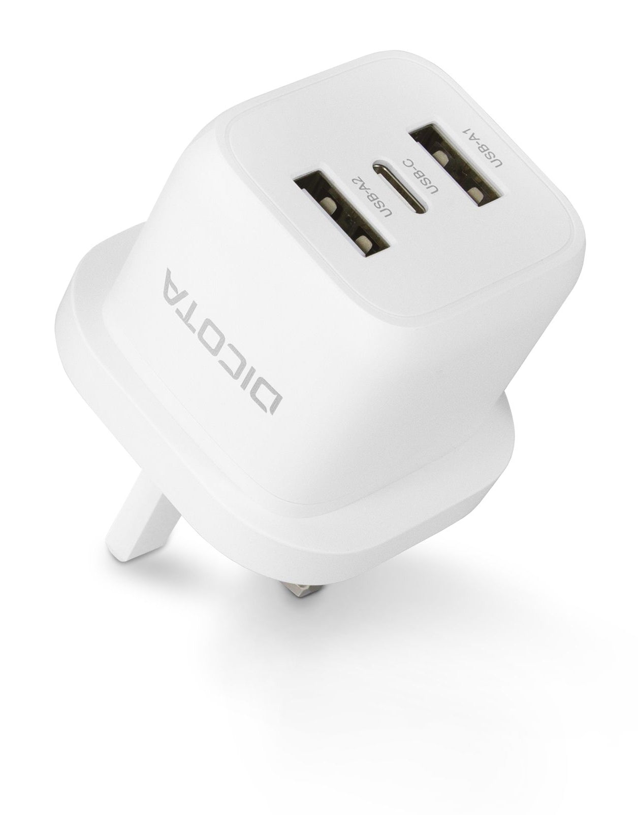 DICOTA Netzteil (UK) – 32 W, 3× Ports, GaN