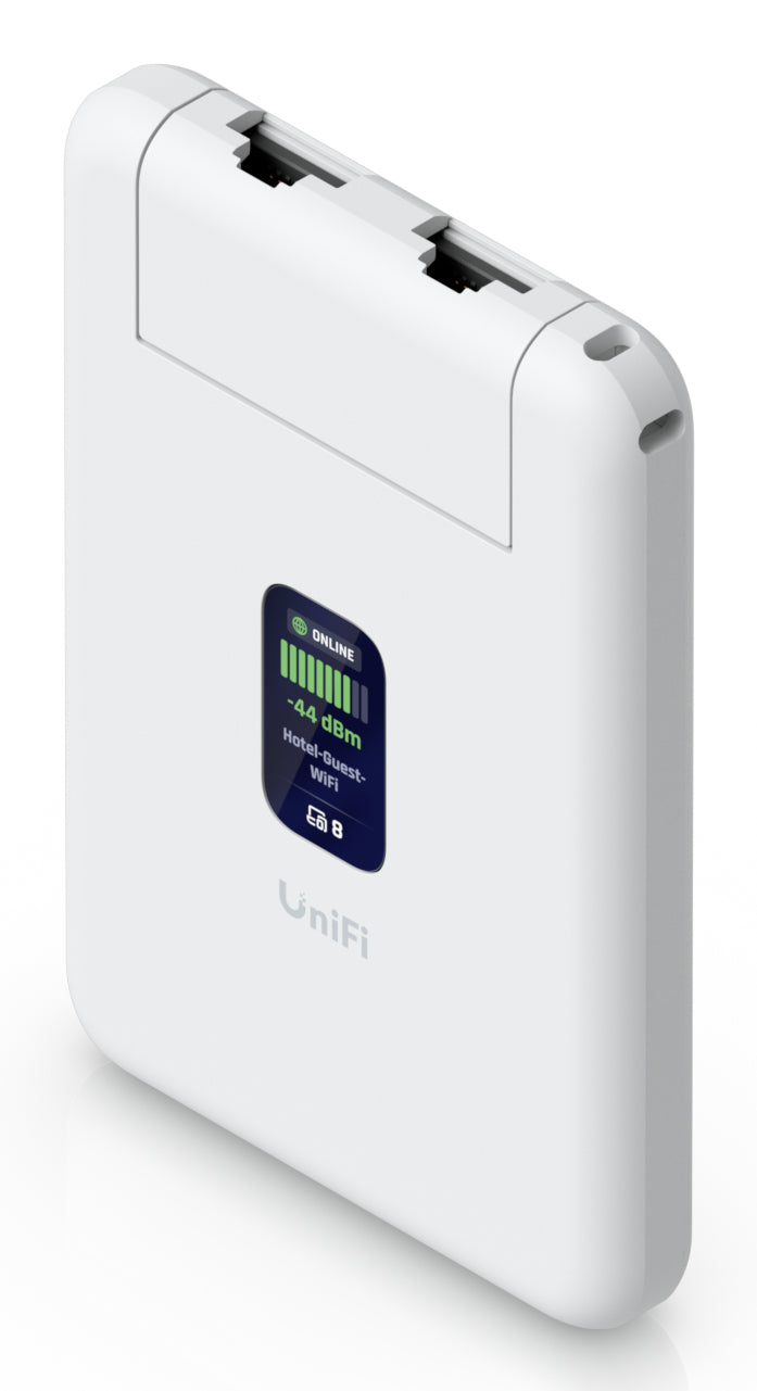 Ubiquiti UniFi UTR – Wi-Fi 5 Router, Dual-Band (2,4/5 GHz), 867 Mbit/s, 2× GbE, USB-C, Weiss