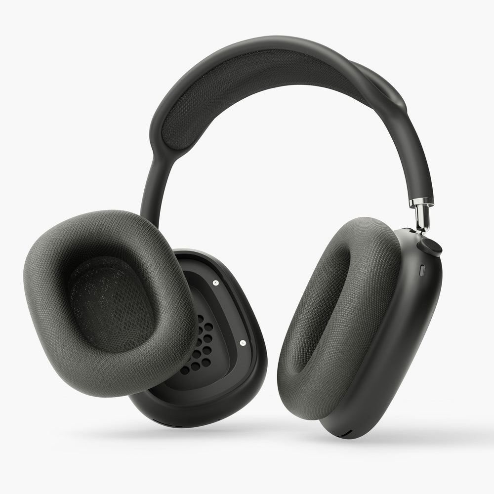 Vonmählen Ohrpolster (Stoff, Schaum) für AirPods Max, Schwarz