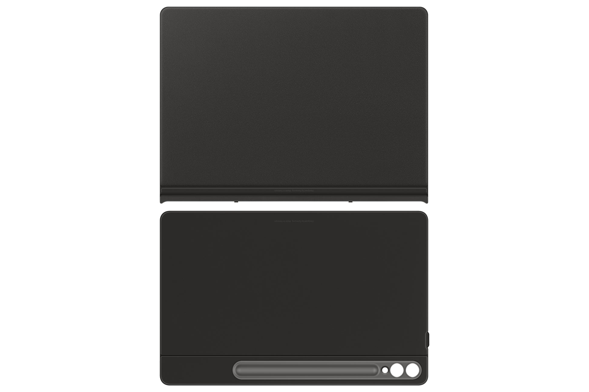 Samsung Smart Book Cover Tab S9 FE+ Notebook-Schutzhülle – für Galaxy Tab S9+, 12,4", Stoßschutz, Schwarz