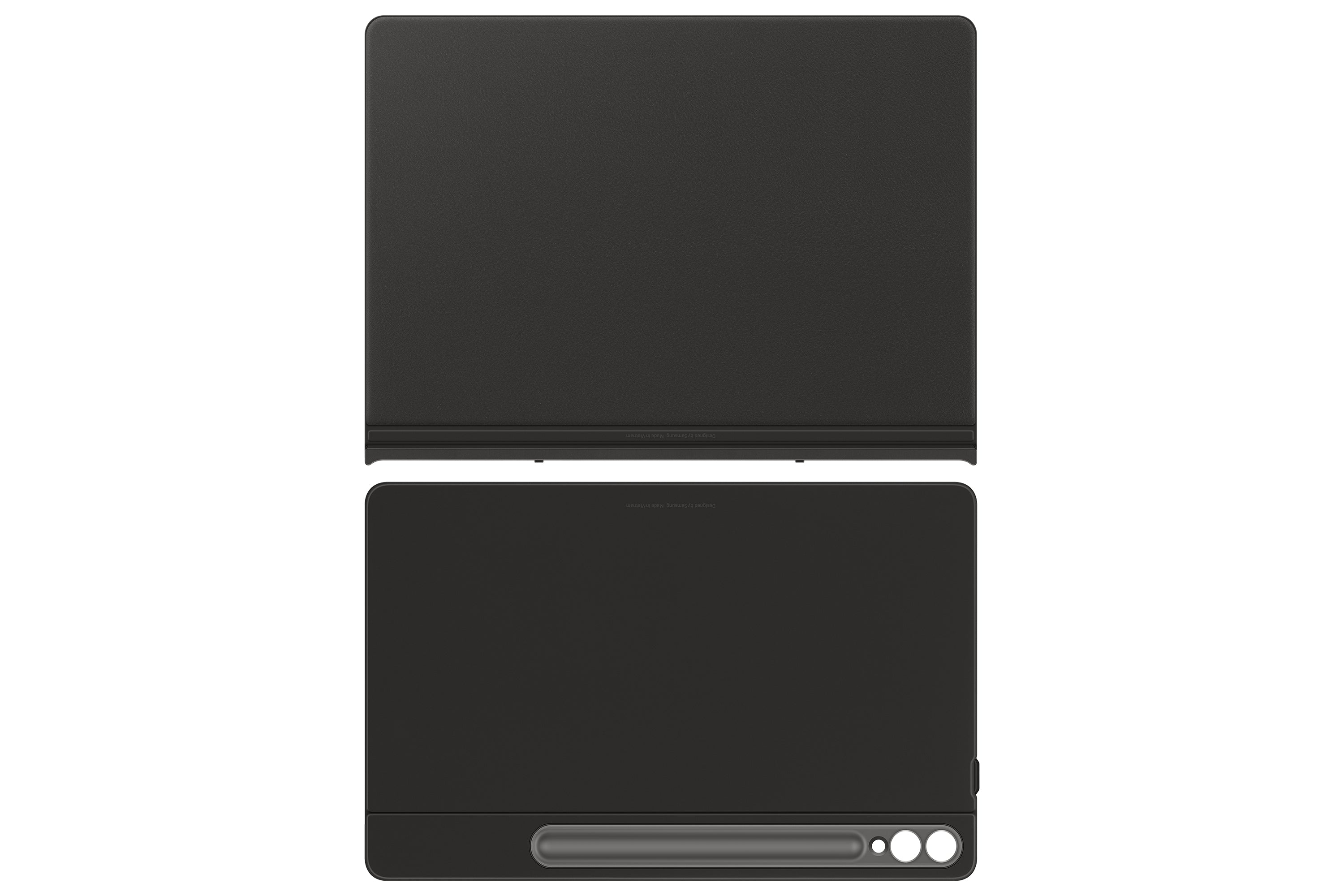 Samsung Smart Book Cover Tab S9 FE+ Notebook-Schutzhülle – für Galaxy Tab S9+, 12,4", Stoßschutz, Schwarz
