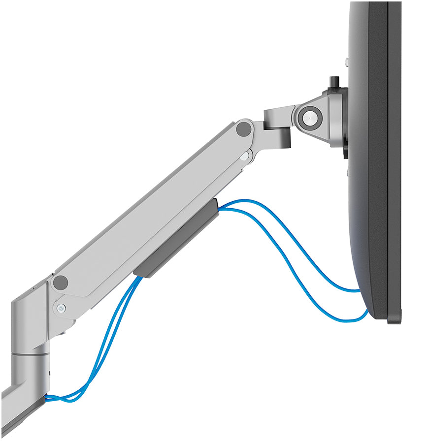 Neomounts DS70-250SL1 – Monitorarm Tischhalterung – Klemme/Durchführung – 17–35" – VESA 75×75/100×100 mm – bis