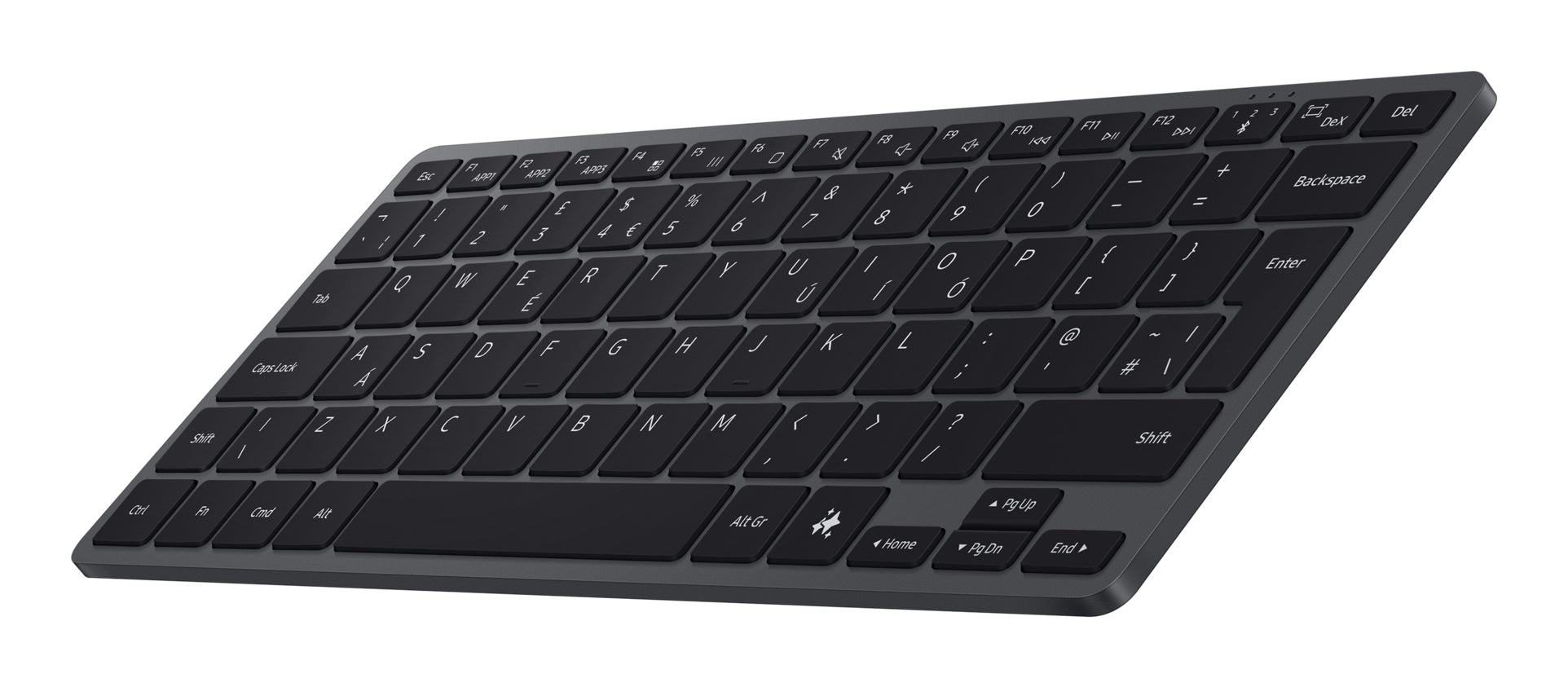 Samsung EJ-B7800 – Tastatur – Bluetooth 5.4 – QWERTZ (DE) – ohne Ziffernblock – grau