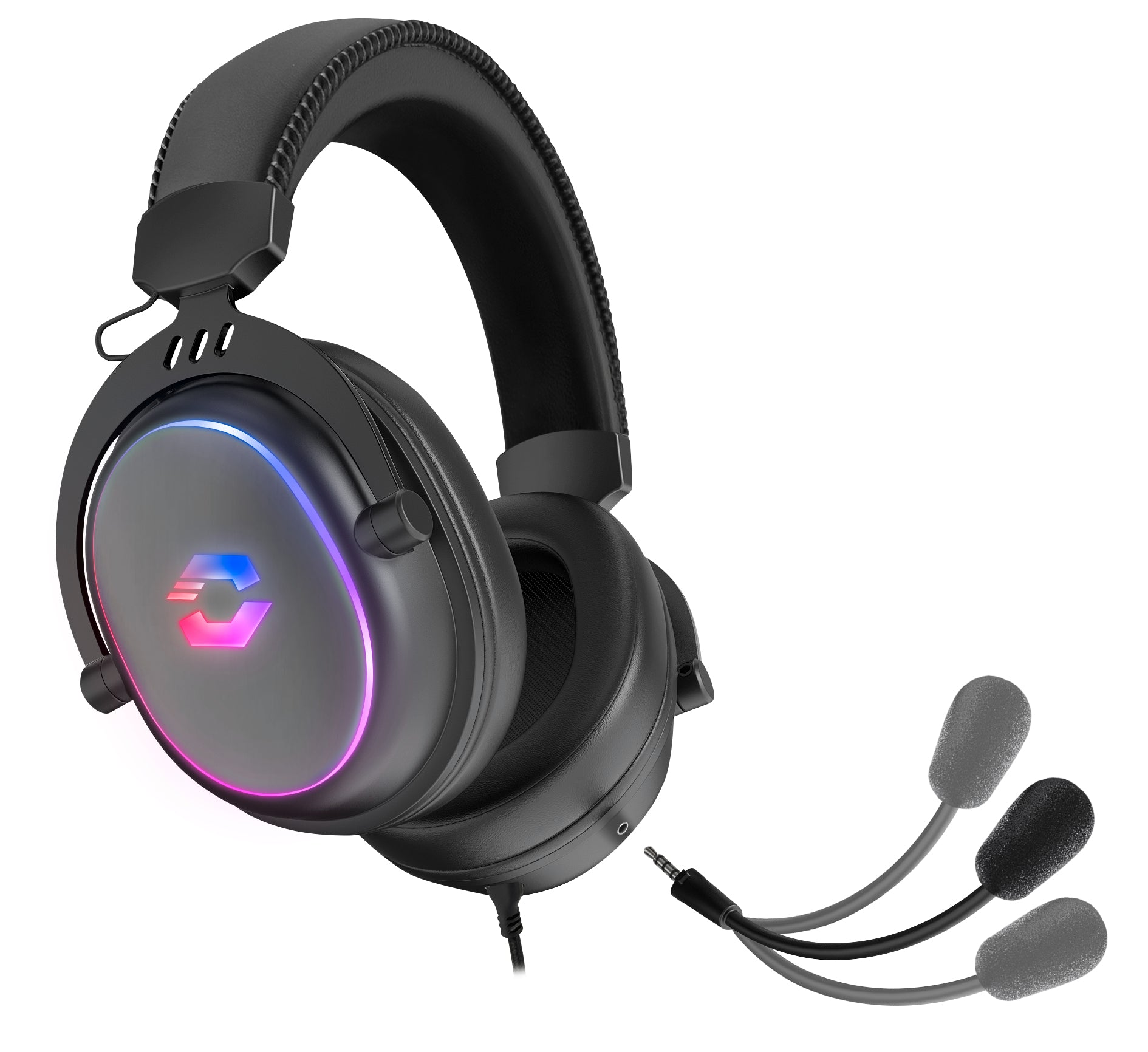 SPEEDLINK Conux Gaming-Headset – Over-Ear, Stereo, Verkabelt, 3,5 mm Klinke, USB-A, für Nintendo Switch, Schwarz
