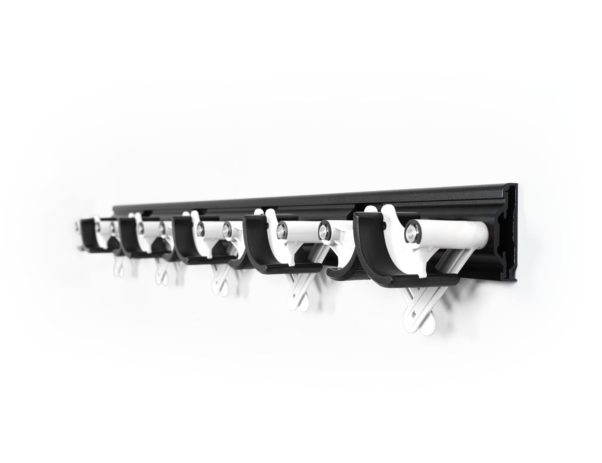 Flip Clip Regular5A Wandhalterung – Stahl – Weiss (– 10 kg) – 985 × 100 mm