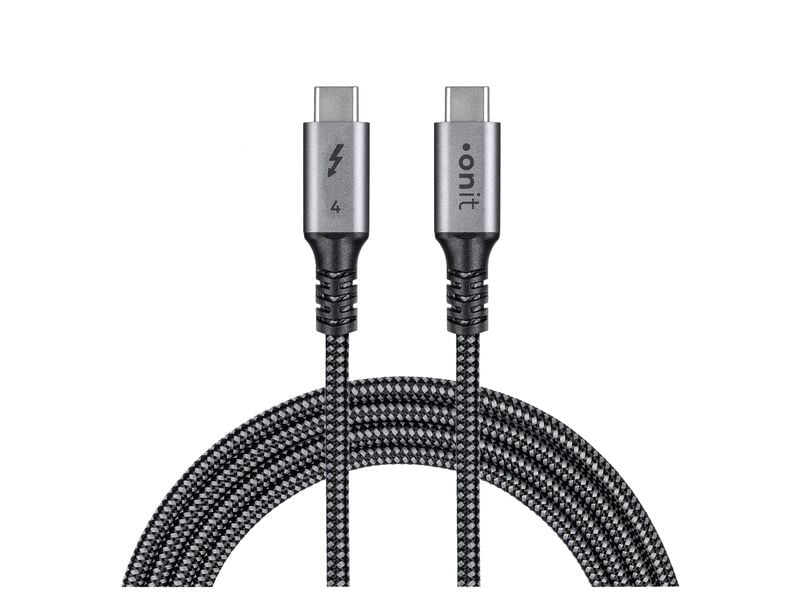 ONIT USB-Kabel, USB-C zu USB-C, 3 m, USB4, Lade-/Datenkabel