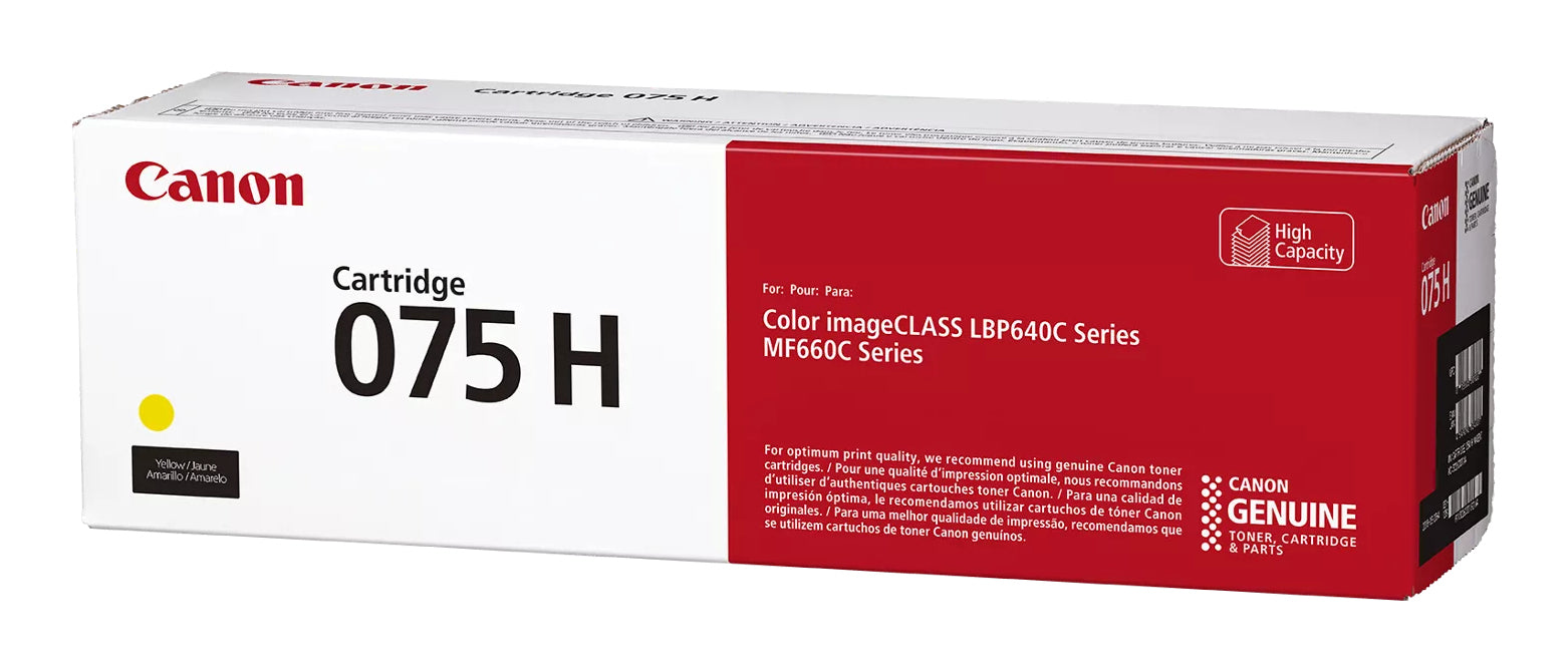 Canon Toner 075H – Gelb