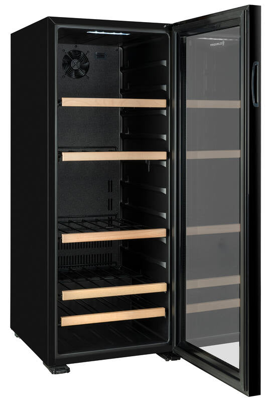 Climadiff Weinkühlschrank GARDE200D – 203 l, 220/240 V, Kompressor, Energieeffizienzklasse F