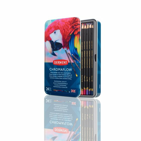 Derwent Professionelle Aquarellfarbstifte – 24 Stk.